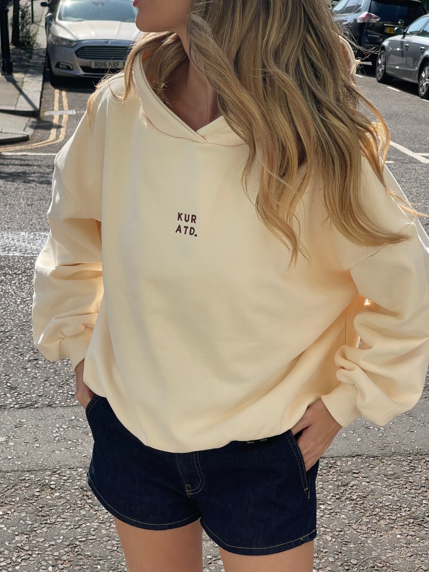 Buttermilk Oversized Hoodie