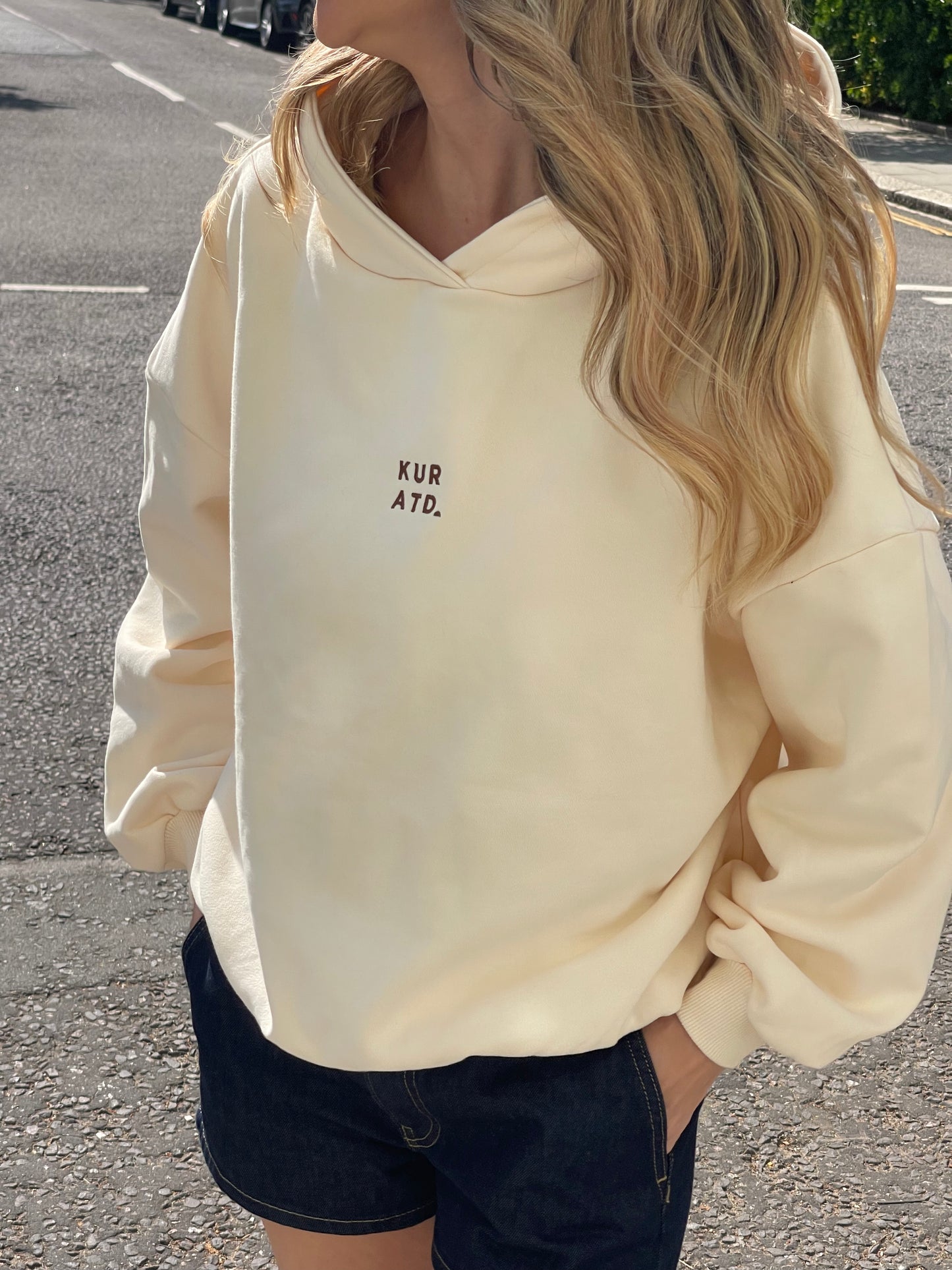 Buttermilk Oversized Hoodie