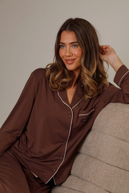Bamboo Cotton Long Sleeve Pyjama Set