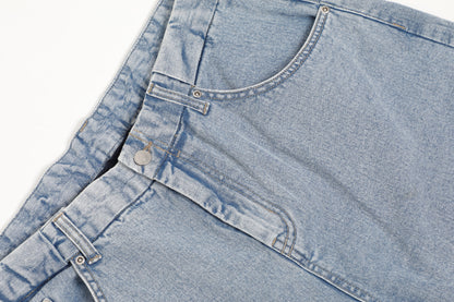 Kuratd Studio Adjustable Waist Blue Denim Jeans