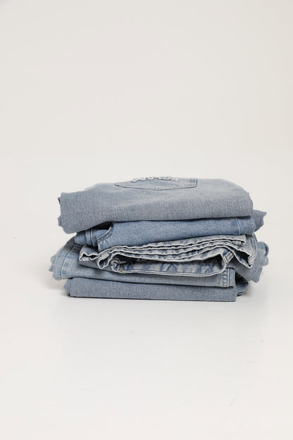 Kuratd Studio Adjustable Waist Blue Denim Jeans