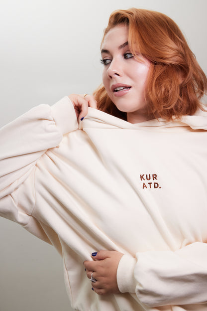 Oversized Hoodie - Cream