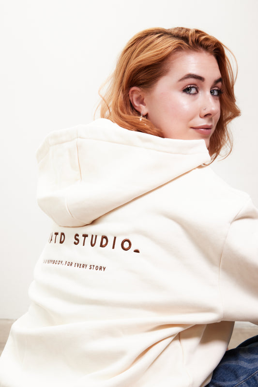 Oversized Hoodie - Cream