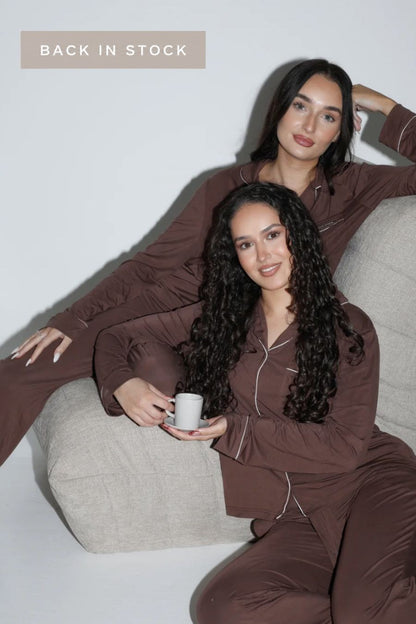Bamboo Cotton Long Sleeve Pyjama Set